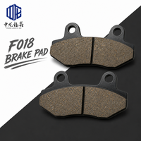 Plaquettes de frein moto F018 en céramique frittée semi-métallique pour disque arrière 90x49x9.3mm OEM personnalisées pour Honda – Vente en gros