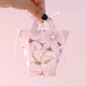 Boîte à bonbons en papier vert, sac <span class=keywords><strong>cadeau</strong></span> de mariage, boîte <span class=keywords><strong>cadeau</strong></span> pour fête d'anniversaire de bébé, carton de noël pour fête, <span class=keywords><strong>cadeau</strong></span> incontournable - Product Image 4