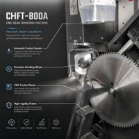 Machine de rectification de lames de scie circulaire CNC avec réglage automatique des outils, pointe en carbure de tungstène TCT