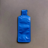 Pochettes personnalisées à gravure spéciale, laminées RCPP, à fond plat, pour l'emballage de jus, de boissons et de snacks