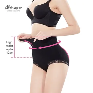 S-SHAPER Damen Gesäßstraffungs-Shapewear hohe Taille Bauchenkontrolle Hüftenstraffungs-Hosen