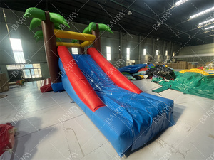 Trampolim inflável Jumping Castle Bouncy House com Slide Inflável Bouncer Combo - Product Image 5