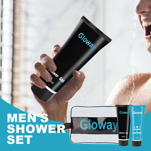 مستلزمات سفر لخبراء OEM مقاس 2 في 1 لمكيف الشامبو للرجال طقم حقيبة أدوات تجميل بالشامبو وهلام الاستحمام - Product Image 4