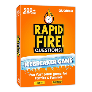Carte da Gioco Personalizzate QUOKKA Icebreaker - Carte in Carta e PVC, Gioco per Famiglie con Oltre 500 Domande, per Bambini 8-12 Anni e Adulti, Vendita all'Ingrosso - Product Image 3