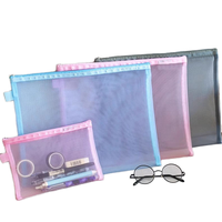 Petit 5 pièces femmes Mini maquillage cosmétique organisateur de toilette clair étanche sacs de voyage pour sac à main en matériau PP