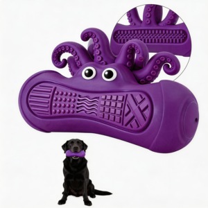 Juguete de Goma Personalizado para Limpiar los Dientes de las Mascotas y Aliviar el Aburrimiento, Juguete Masticable Resistente para Perros con Mordida Agresiva - Product Image 1