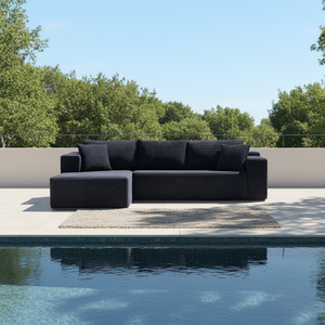 Sofá Cama Convertible Moderno de Pana, Colorido, con Brazos Rectos, Plegable, sin Estructura, Comprimido, para Apartamento - Product Image 6