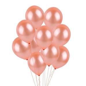 Consegna Rapida di Palloncini in Oro Rosa per Feste, Matrimoni, Compleanni, San Valentino, Capodanno, Decorazioni con Palloncini ad Elio - Product Image 2