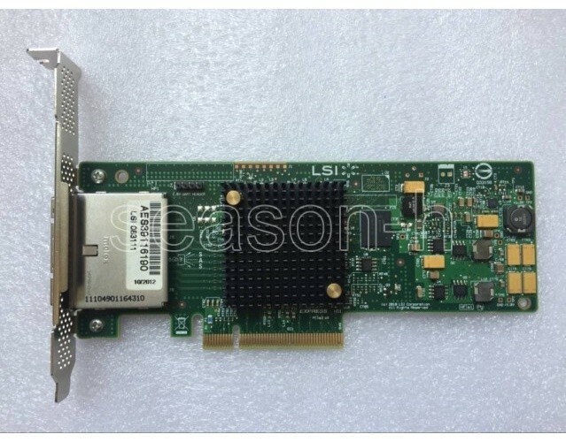 Sas 9205-8e H3-25360-04h 8-port 6gb Pci-e Host Bus Adapter Card *t