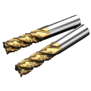 हुओ नए 4 एफ एंटी वाइब्रेशन रिपर एंड मिल्स मेटल चिप ब्रेकर लेपित स्क्वायर एंड मिलिंग कटर 407121601 - Product Image 1