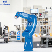 Robot 6 axes CLAWROBOT Yaskawa Motoman GP7, charge utile de 7 kg, portée de 927 mm, moteur YRC1000, capacité de 10 kg, manutention des matériaux, chargement