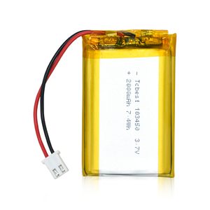 Baterías recargables de iones de litio con bolsa de 3,7 V/2000mAh al por mayor modelo 103450 personalizado profesionalmente - Product Image 1