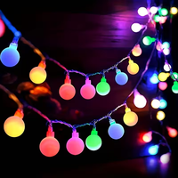 RGB 3AA Batteriebetriebene LED-Lichterkette 3M 20LED Feenlicht 2 Modi Blinkend Dauerlicht für Feiertage Weihnachten Hochzeit Party Deko Lampe