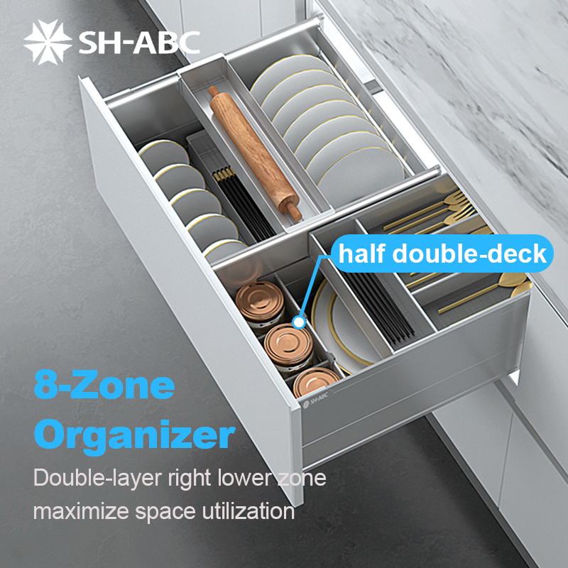 Modern Double Deck Detachable Eco Friendly