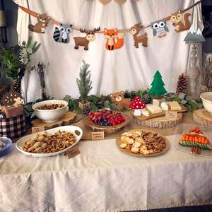 Accesorios de fieltro para niños actividad owl <span class=keywords><strong>fox</strong></span> woodland creatures project kits de bricolaje para niños, artes manualidades juguete de costura - Product Image 5