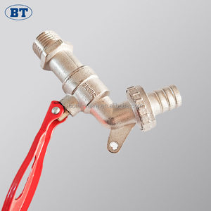 Robinet d'eau agricole en alliage poli antirouille 1/2 pouce avec raccord de tuyau, résistant à la corrosion, pour l'irrigation extérieure - Product Image 3