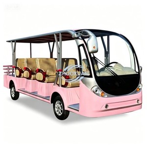 รถบัสไฟฟ้าสำหรับขนส่งแขกในสวนสนุก รถรับส่งบริเวณชมวิว - Product Image 2