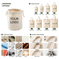 Sac cosmétique en toile à cordon de serrage, grande capacité, multi-usages, portable, taille personnalisée, logo imprimé, réutilisable, résistant à l'eau