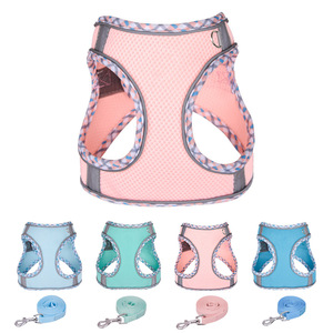 Kingtale <span class=keywords><strong>Harnais</strong></span> pour <span class=keywords><strong>chien</strong></span> personnalisable sans traction avec tissu en maille douce et sangles réfléchissantes d'origine - Product Image 6