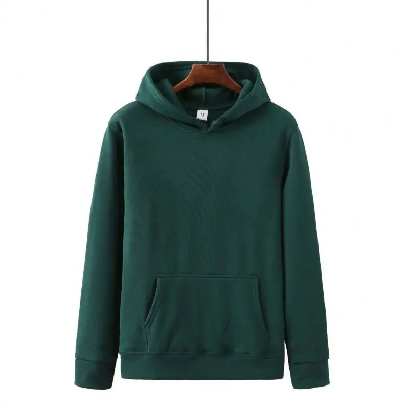 green hoodie