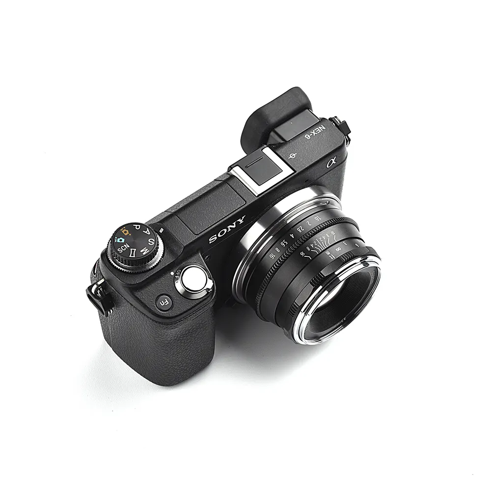 Mirror Less Camera Lens 35mm F1.6 Fixed Focus Macro Portrait Slr Manual Lens For Canon