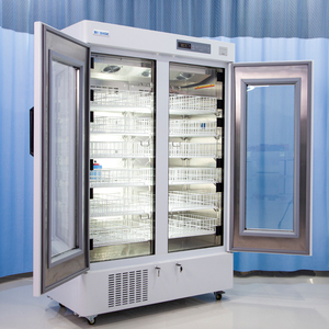 BIOBASE China Alarme Audiovisual de Dupla Porta 626/966L Banco de Sangue de 4 Graus - Product Image 5