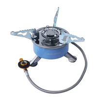 Réchaud à gaz butane de surface en fer portable pour la maison et le camping en plein air pour réchaud portable de surface en fer extérieur