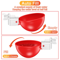 Abreuvoir automatique Yun pour poulets, canards, pigeons – Gamelle d'eau automatique pour volailles