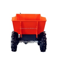 KONSTANT Mini-Raupendumper Betonkarren Landwirtschaftliche Maschinen Mini-Kompaktlader mit Honda-Motor 6 Kubikfuß Schaufel CE