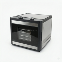 Digitale elektrische voedseldroger met programmeerbare timer, 6 trays, nauwkeurige temperatuurregeling (LCD-scherm), 400W, voor huishoudelijk gebruik
