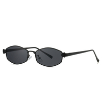 Nouvelles Lunettes de Soleil Métalliques Tête de Léopard Polygone, Monture Rhombus Fine, Tendance INS, Résistantes aux UV 2026