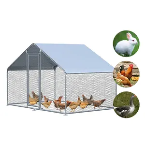 Cheap Extra Large Garden Steel Frame Coop Chicken Breeding Cage For Chickens