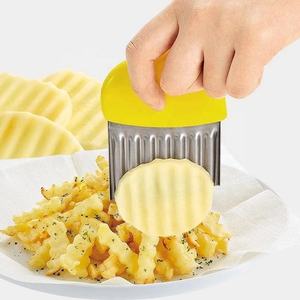 RY-rebanador de acero inoxidable para patatas fritas, herramienta de moldura para frutas, ligeras, suministros <span class=keywords><strong>necesarios</strong></span> para comida, utensilios de cocina - Product Image 6