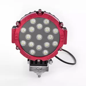 7Inch Super Bright 51W 9-32V Round LED Work Light Spot Flood beam For Offroad Truck Tractor ATV SUV Driving Lamp Car accessories