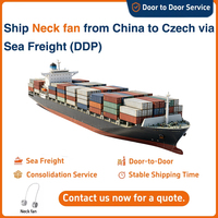 Achat en gros de ventilateurs tour de cou : Agent logistique fiable et abordable pour l'expédition de Chine vers la République tchèque, service DDP porte-à-porte