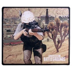 Alfombrilla de ratón PlayerUnknown's Battlegrounds de 25x21 cm con diseño de personaje de videojuego apuntando - Product Image 1