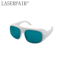 Lunettes de sécurité laser haute protection, verres anti-rayures, monture intégrale pour équipement médical et hospitalier 635 nm, CE EN207