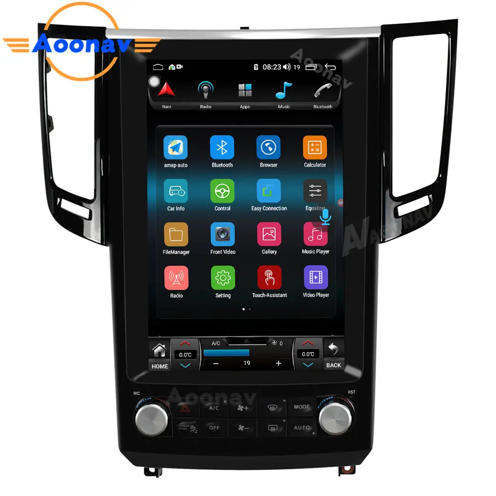 Android 10.0 Autoradio Car Video For Infiniti FX 2012 2013 2014 2015 2016 2017 2019 Car Multimedia Player Stereo Tap Recorder