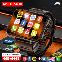Montre connectée APPLLP 5 Max à double caméra pour photos quotidiennes avec Android 10.7, Nano SIM et écran tactile de 2,4 pouces