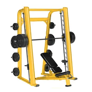 عالية الجودة معدات رياضية تجارية قوة التدريب اللياقة البدنية أجهزة التمارين الرياضية سميث آلة