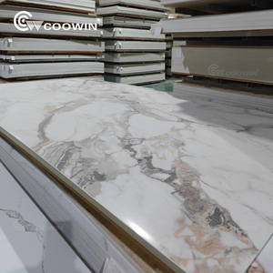 1220*2440mm khách sạn nhà trang trí nội thất PVC tấm đá cẩm thạch tường Bảng điều khiển bóng UV tấm đá cẩm thạch - Product Image 6