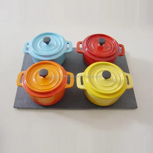 Casseroles à soupe <span class=keywords><strong>émaillée</strong></span>s en <span class=keywords><strong>fonte</strong></span> de taille mini prix d'usine Offre Spéciale - Product Image 2