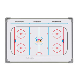 Coaching tácticas pizarra magnética entrenador Junta para el Hockey - Product Image 1