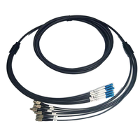 Câble de saut en fibre optique FTTH monomode blindé TPU 6 cœurs G657A1 pour utilisation en extérieur Connecteur SC