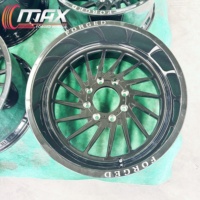 Jantes de camion monobloc forgées 24x14 26x14 à déport négatif et déport profond 8x170 8x180 pour Silverado Sierra Ford F250 F350 Ram 2500