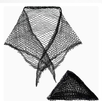 Turban en maille triangulaire respirant personnalisé avec bandeau, filet à cheveux, couvre-chef de mode pour femmes
