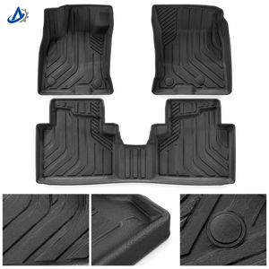 Tapis de sol, de coffre et de dossier en TPE pour <span class=keywords><strong>Ford</strong></span> <span class=keywords><strong>Kuga</strong></span> 2020, Europe LHD PHEV et hybride, ensemble cabine simple et double couche - Product Image 2