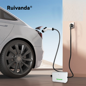 RUIVANDA 3,3kW Tragbares EV-Ladegerät Einstellbar 10A/16A/24A/32A Stromstärke Einphasig Heim/Reise Neuer Typ 1/Typ <span class=keywords><strong>2</strong></span> GBT-Stecker DC - Product Image 6