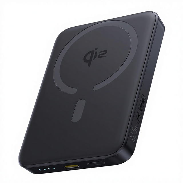 10000mAh USB-C Power Bank 22.5W Portable Charger for Certified 15W Wireless Fast Charging PD for iPhone