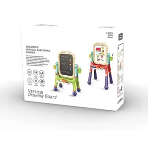 Obral anak-anak mainan belajar kreatif lukisan menulis magnetik gambar vertikal papan mainan - Product Image 3
